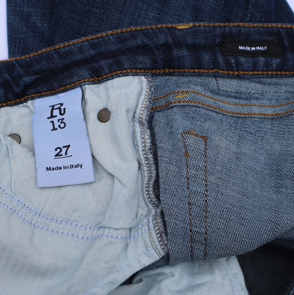 R13 Alision Crop Jeans - Size 27 - Picture 4 of 7
